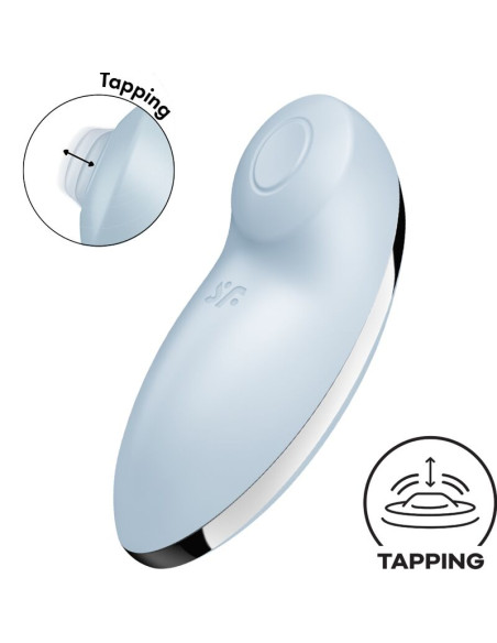 SATISFYER TAP CLIMAX 2 VIBRADOR ESTIMULADOR AZUL SATISFYER TAP CLIMAX 2 VIBRADOR ESTIMULADOR AZUL