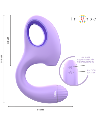 INTENSE BAXTER VIBRADOR ESTIMULADOR VIOLETA