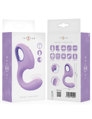 INTENSE BAXTER VIBRADOR ESTIMULADOR VIOLETA