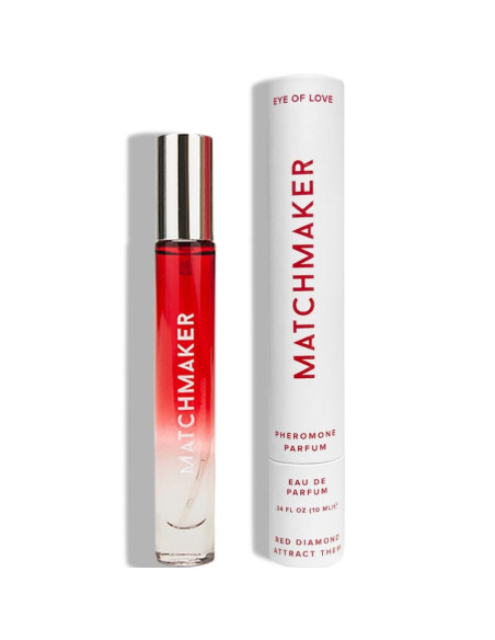 EYE OF LOVE MATCHMAKER RED DIAMOND PERFUME PARA EL Y ELLA 10 ML