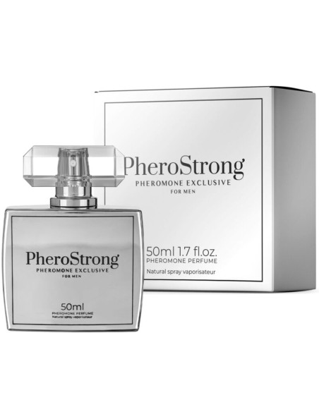 PHEROSTRONG PERFUME CON FEROMONAS EXCLUSIVE PARA HOMBRE 50 ML PHEROSTRONG PERFUME CON FEROMONAS EXCLUSIVE PARA HOMBRE 50 ML