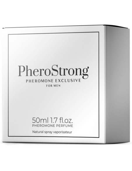PHEROSTRONG PERFUME CON FEROMONAS EXCLUSIVE PARA HOMBRE 50 ML PHEROSTRONG PERFUME CON FEROMONAS EXCLUSIVE PARA HOMBRE 50 ML