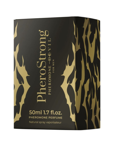 PHEROSTRONG PERFUME CON FEROMONAS DEVIL PARA HOMBRE 50 ML