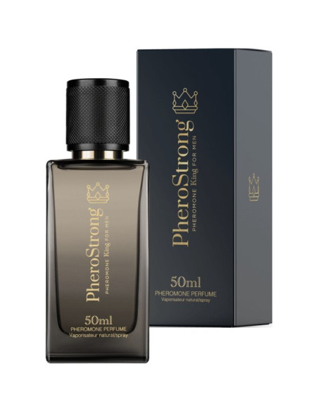 PHEROSTRONG PERFUME CON FEROMONAS KING PARA HOMBRE 50 ML PHEROSTRONG PERFUME CON FEROMONAS KING PARA HOMBRE 50 ML