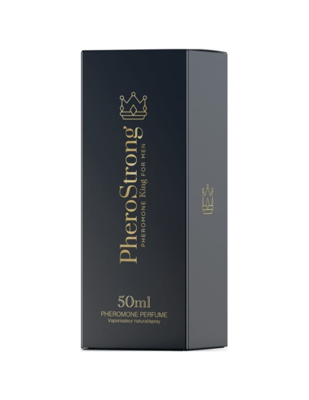 PHEROSTRONG PERFUME CON FEROMONAS KING PARA HOMBRE 50 ML PHEROSTRONG PERFUME CON FEROMONAS KING PARA HOMBRE 50 ML
