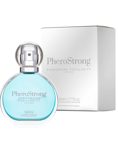 PHEROSTRONG PERFUME CON FEROMONAS POPULARITY PARA HOMBRE 50 ML PHEROSTRONG PERFUME CON FEROMONAS POPULARITY PARA HOMBRE 50 ML