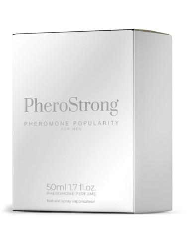 PHEROSTRONG PERFUME CON FEROMONAS POPULARITY PARA HOMBRE 50 ML