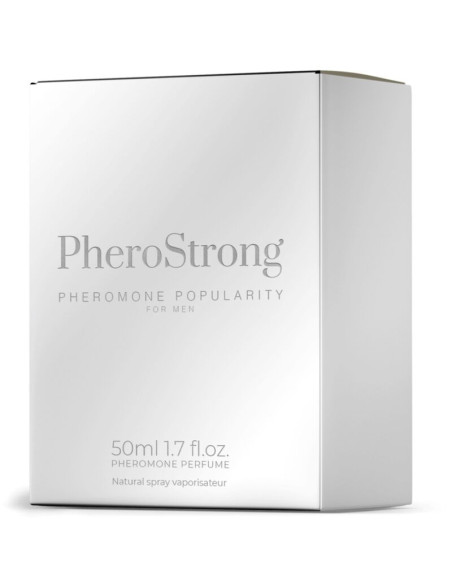 PHEROSTRONG PERFUME CON FEROMONAS POPULARITY PARA HOMBRE 50 ML PHEROSTRONG PERFUME CON FEROMONAS POPULARITY PARA HOMBRE 50 ML