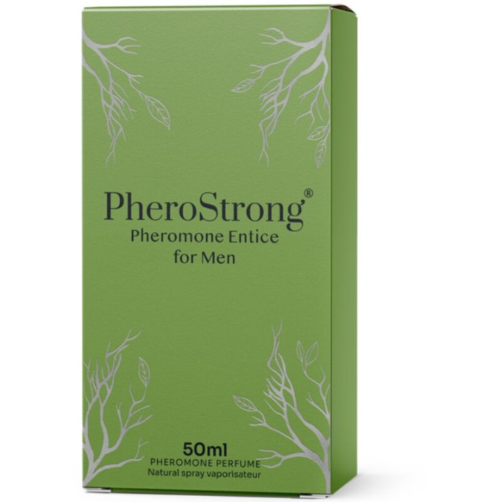 PHEROSTRONG PERFUME CON FEROMONAS ENTICE PARA HOMBRE 50 ML
