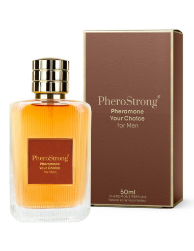 PHEROSTRONG PERFUME CON FEROMONAS YOUR CHOICE PARA HOMBRE 50 ML