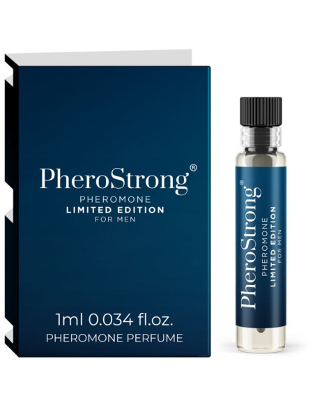 PHEROSTRONG PERFUME CON FEROMONAS LIMITED EDITION PARA HOMBRE 1 ML PHEROSTRONG PERFUME CON FEROMONAS LIMITED EDITION PARA HOMBRE 1 ML
