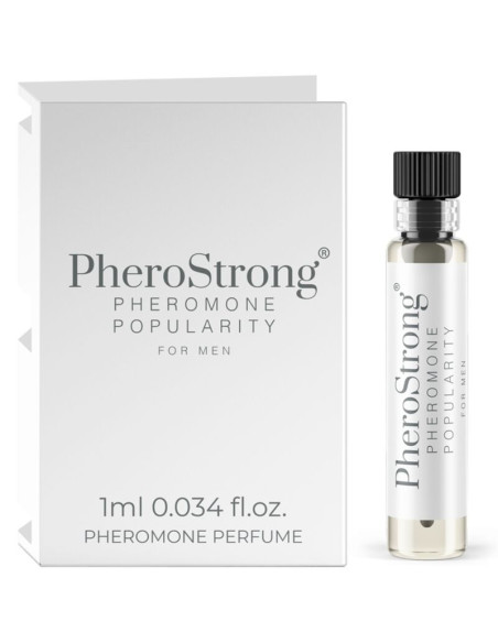 PHEROSTRONG PERFUME CON FEROMONAS POPULARITY PARA HOMBRE 1 ML PHEROSTRONG PERFUME CON FEROMONAS POPULARITY PARA HOMBRE 1 ML