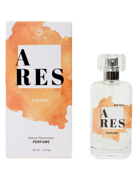 SECRETPLAY ARES PERFUME NATURAL FEROMONAS SPRAY PARA HOMBRE 50 ML