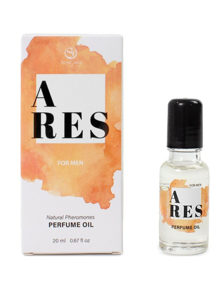SECRETPLAY ARES PERFUME NATURAL FEROMONAS EN ACEITE PARA HOMBRE 20 ML SECRETPLAY ARES PERFUME NATURAL FEROMONAS EN ACEITE PARA HOMBRE 20 ML