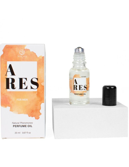 SECRETPLAY ARES PERFUME NATURAL FEROMONAS EN ACEITE PARA HOMBRE 20 ML SECRETPLAY ARES PERFUME NATURAL FEROMONAS EN ACEITE PARA HOMBRE 20 ML
