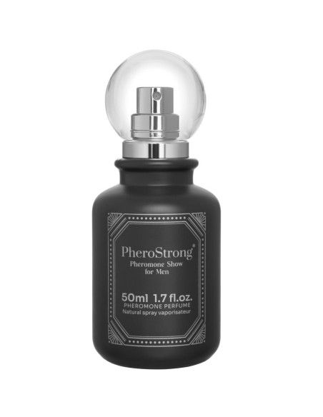 PHEROSTRONG PERFUME CON FEROMONAS SHOW PARA HOMBRE 50 ML PHEROSTRONG PERFUME CON FEROMONAS SHOW PARA HOMBRE 50 ML