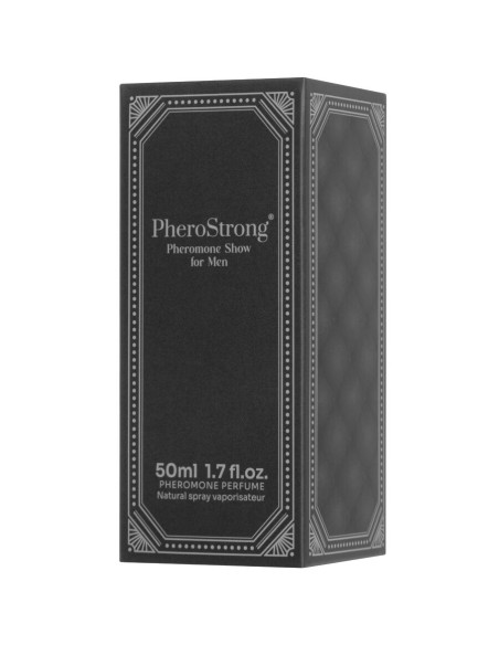 PHEROSTRONG PERFUME CON FEROMONAS SHOW PARA HOMBRE 50 ML PHEROSTRONG PERFUME CON FEROMONAS SHOW PARA HOMBRE 50 ML