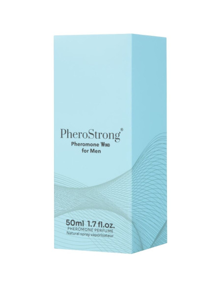 PHEROSTRONG PERFUME CON FEROMONAS WIND PARA HOMBRE 50 ML PHEROSTRONG PERFUME CON FEROMONAS WIND PARA HOMBRE 50 ML