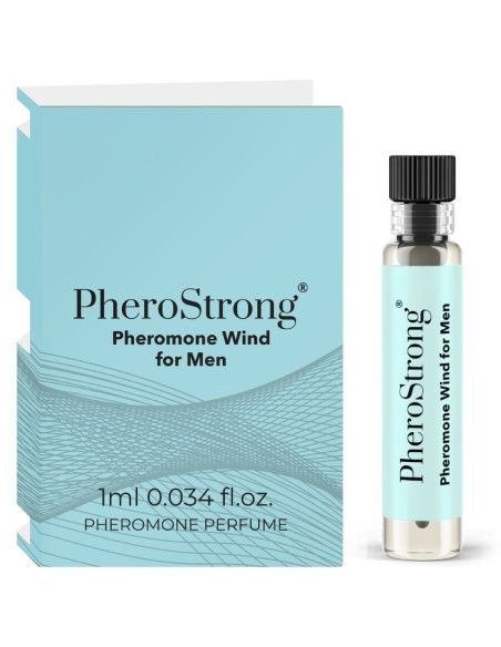 PHEROSTRONG PERFUME CON FEROMONAS WIND PARA HOMBRE 1 ML PHEROSTRONG PERFUME CON FEROMONAS WIND PARA HOMBRE 1 ML