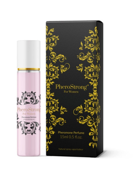 PHEROSTRONG PERFUME CON FEROMONAS PARA MUJER 15 ML PHEROSTRONG PERFUME CON FEROMONAS PARA MUJER 15 ML
