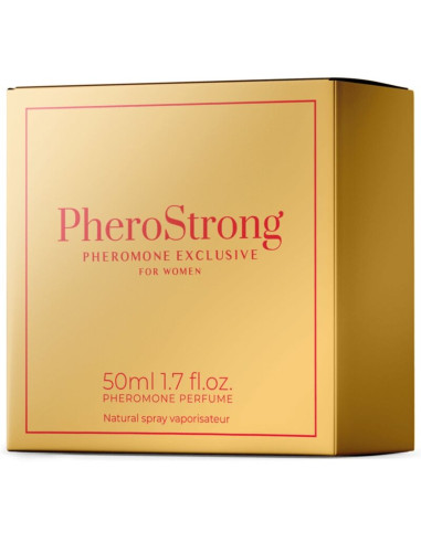 PHEROSTRONG PERFUME CON FEROMONAS EXCLUSIVE PARA MUJER 50 ML