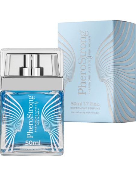 PHEROSTRONG PERFUME CON FEROMONAS ANGEL PARA MUJER 50 ML PHEROSTRONG PERFUME CON FEROMONAS ANGEL PARA MUJER 50 ML