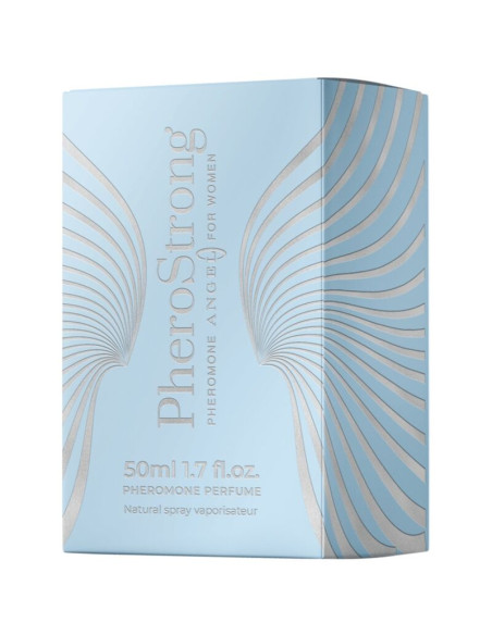 PHEROSTRONG PERFUME CON FEROMONAS ANGEL PARA MUJER 50 ML PHEROSTRONG PERFUME CON FEROMONAS ANGEL PARA MUJER 50 ML