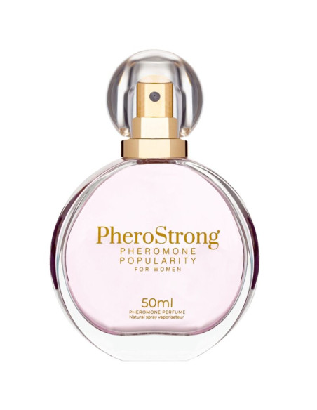 PHEROSTRONG PERFUME CON FEROMONAS POPULARITY PARA MUJER 50 ML PHEROSTRONG PERFUME CON FEROMONAS POPULARITY PARA MUJER 50 ML