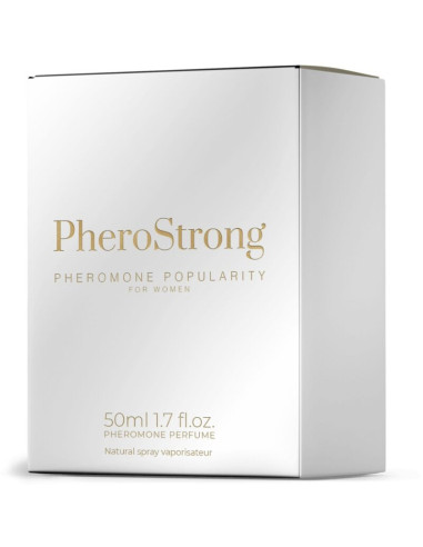 PHEROSTRONG PERFUME CON FEROMONAS POPULARITY PARA MUJER 50 ML