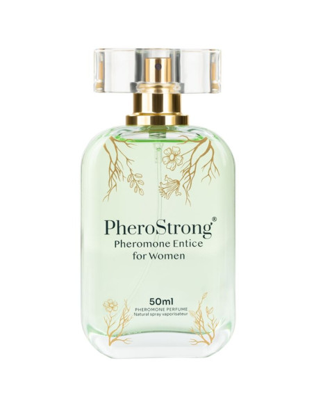 PHEROSTRONG PERFUME CON FEROMONAS ENTICE PARA MUJER 50 ML PHEROSTRONG PERFUME CON FEROMONAS ENTICE PARA MUJER 50 ML