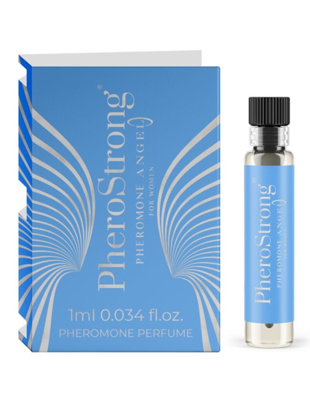 PHEROSTRONG PERFUME CON FEROMONAS ANGEL PARA MUJER 1 ML PHEROSTRONG PERFUME CON FEROMONAS ANGEL PARA MUJER 1 ML