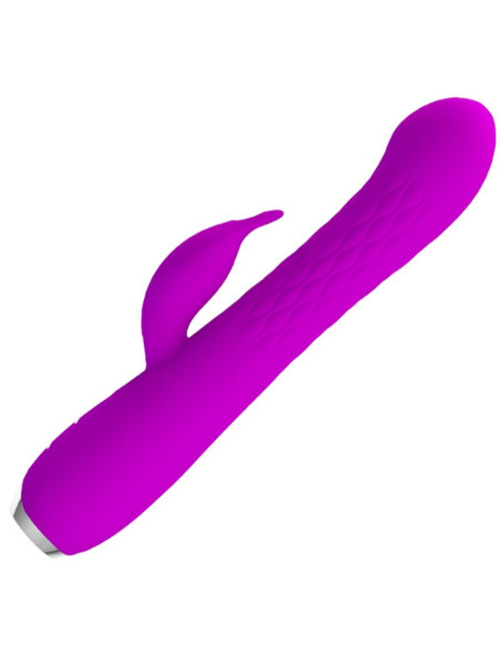PRETTY LOVE MOLLY VIBRADOR CON ROTACION RECARGABLE