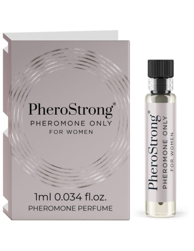 PHEROSTRONG PERFUME CON FEROMONAS ONLY PARA MUJER 1 ML