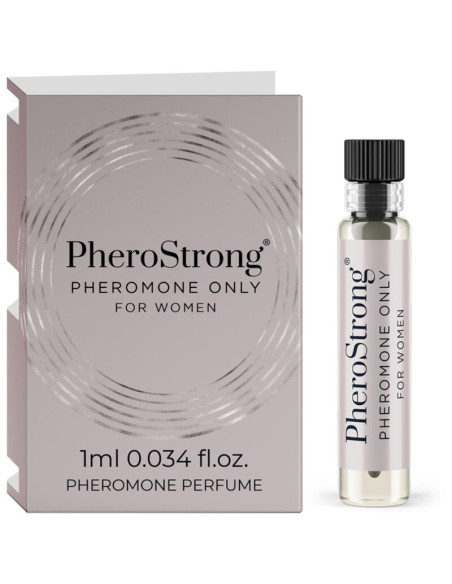 PHEROSTRONG PERFUME CON FEROMONAS ONLY PARA MUJER 1 ML PHEROSTRONG PERFUME CON FEROMONAS ONLY PARA MUJER 1 ML