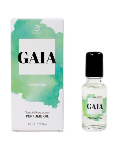 SECRETPLAY GAIA PERFUME NATURAL FEROMONAS EN ACEITE PARA MUJER 20 ML