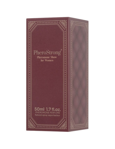 PHEROSTRONG PERFUME CON FEROMONAS SHOW PARA MUJER 50 ML