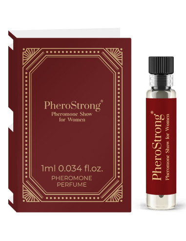 PHEROSTRONG PERFUME CON FEROMONAS SHOW PARA MUJER 1 ML