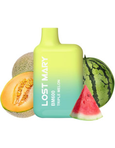 LOST MARY BM600 VAPER NICOTINA 2 DESECHABLE SABOR TRIPLE MELON