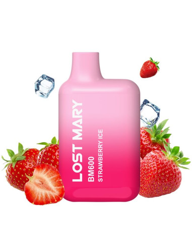 LOST MARY BM600 VAPER NICOTINA 2 DESECHABLE SABOR FRESA HELADA