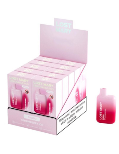LOST MARY BM600 VAPER NICOTINA 2 DESECHABLE SABOR FRESA HELADA