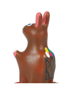 CONDOMERIE PRESERVATIVO DECORATIVO PINTADO A MANO CONEJITO DE PASCUA 2