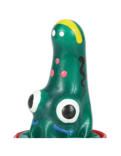 CONDOMERIE PRESERVATIVO DECORATIVO PINTADO A MANO COCODRILO MODELO 1 2