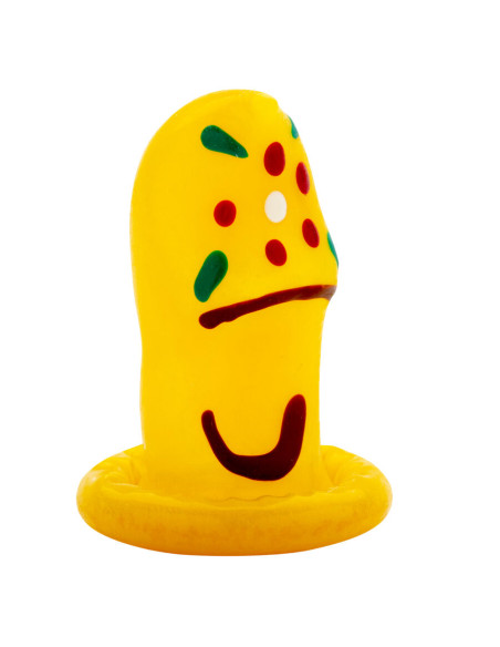 CONDOMERIE PRESERVATIVO DECORATIVO PINTADO A MANO ZUECO CONDOMERIE PRESERVATIVO DECORATIVO PINTADO A MANO ZUECO