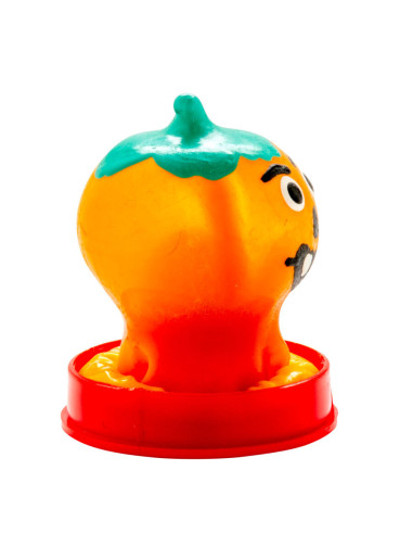 CONDOMERIE PRESERVATIVO DECORATIVO PINTADO A MANO CALABAZA