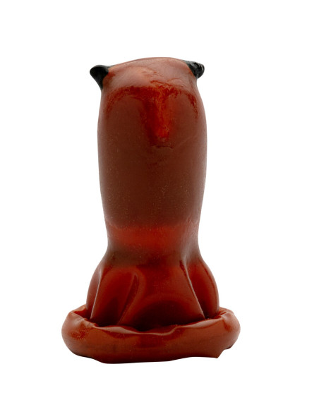 CONDOMERIE PRESERVATIVO DECORATIVO PINTADO A MANO BUHO