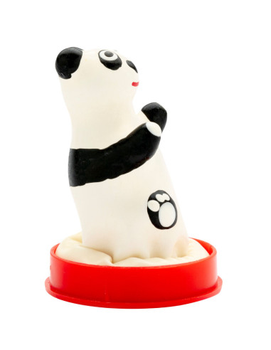 CONDOMERIE PRESERVATIVO DECORATIVO PINTADO A MANO PANDA MODELO 1