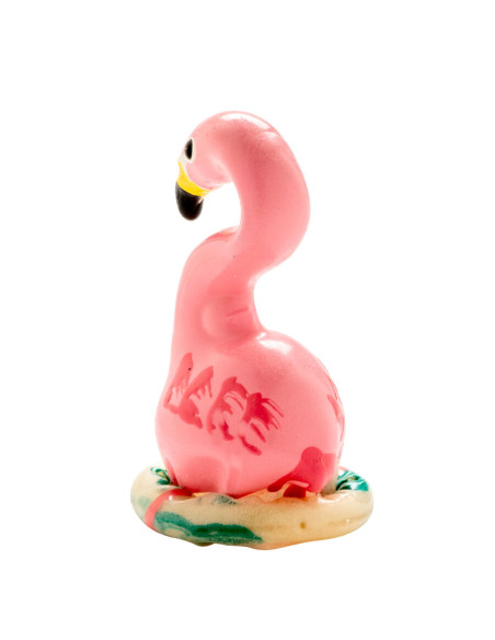 CONDOMERIE PRESERVATIVO DECORATIVO PINTADO A MANO FLAMENCO ROSA CONDOMERIE PRESERVATIVO DECORATIVO PINTADO A MANO FLAMENCO ROSA