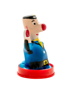 CONDOMERIE PRESERVATIVO DECORATIVO PINTADO A MANO POLICIA 2