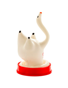 CONDOMERIE PRESERVATIVO DECORATIVO PINTADO A MANO CISNE 2