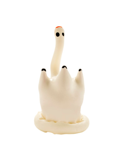 CONDOMERIE PRESERVATIVO DECORATIVO PINTADO A MANO CISNE